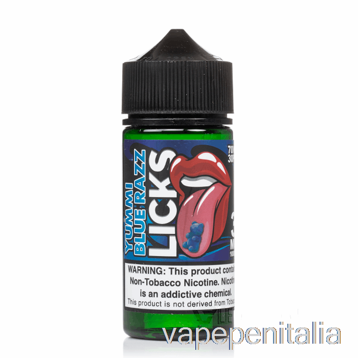 Vape Italia Yummi Blue Raspberry - Lecca Roll Upz - 100ml 3mg